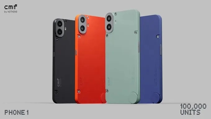 وشی CMF Phone 1 در روز اول عرضه رکورد فروش را شکست