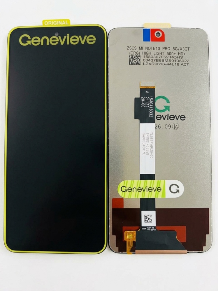 تاچ و ال‌سی‌دی پوکو X3 GT / شیائومی ردمی نوت 10 پرو 5G