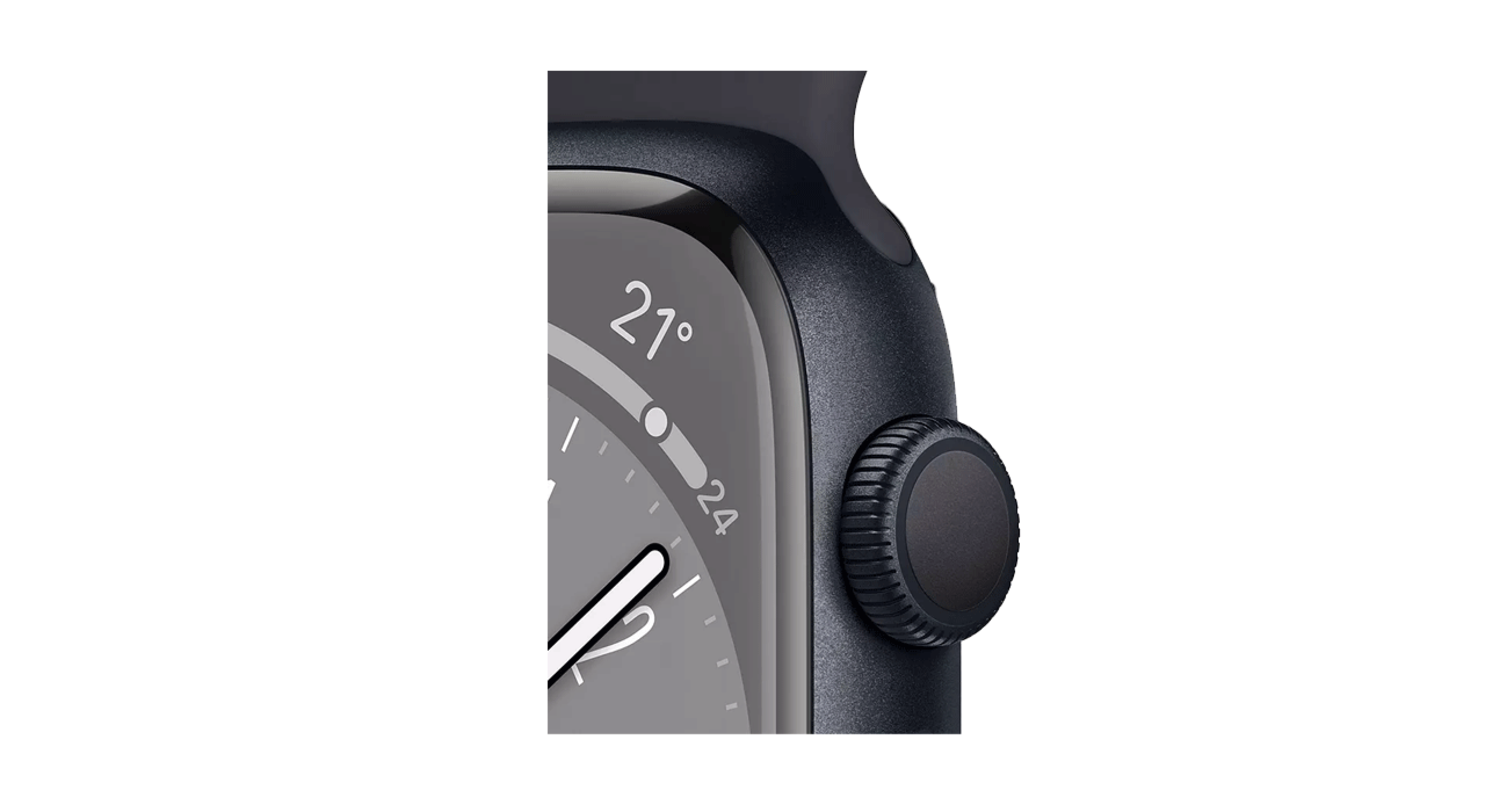  ساعت هوشمند اپل سایز 45 رنگ مشکی - اپل واچ رنگ میدنایت - اپل واچ سری 8 سایز 45 